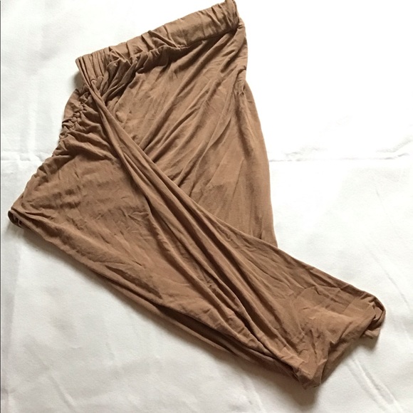 beautiful pointed coffee skirt - Picture 4 of 6